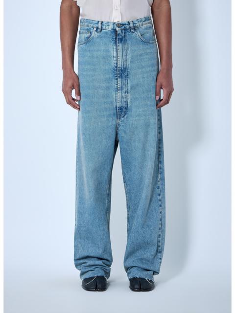 Maison Margiela Maison Margiela Men Wide-Leg Denim Trousers