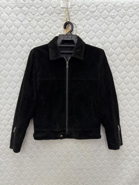 🔥🔥💥STEALS R NEWBOLD PAUL SMITH COWHIDE SUEDE LEATHER JACKET
