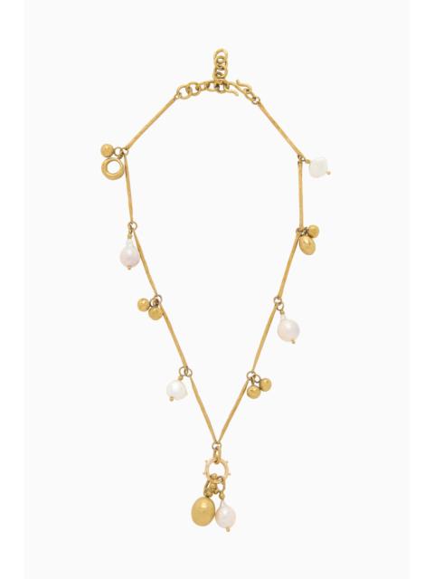 ULLA JOHNSON Alora Multi Charm Necklace