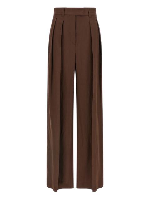 Brunello Cucinelli Brunello Cucinelli Women Linen Blend Sartorial Trousers