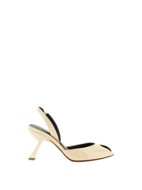 ALEXANDRE BIRMAN ALEXANDRE BIRMAN Miranda White Slingback 85mm Pumps New & Au
