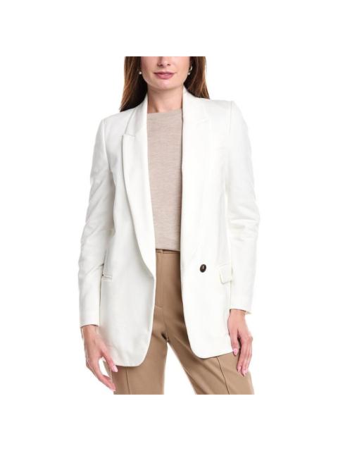 Brunello Cucinelli Brunello Cucinelli Wooff White Tailored Blazer