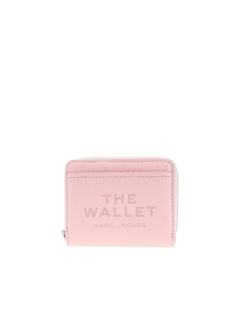 Marc Jacobs Marc Jacobs Grained Leather Mini Compact Wallet Pink
