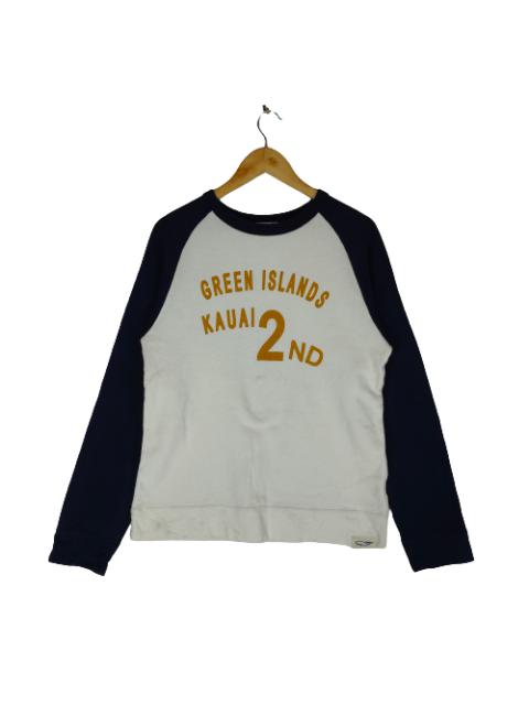 Other Designers Made In Hawaii - GREEN ISLAND Kauai Hanalei Hawaii Printed Sweatshirt