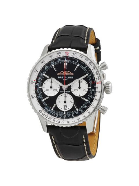 BREITLING Breitling Navitimer Chronograph Automatic Chronometer Black Dial Men's Watch AB0138211B1P1