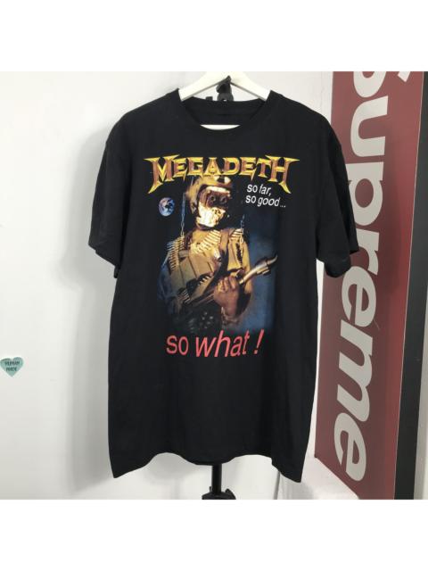 Other Designers Vintage Megadeth So Far, So Good... So What tee
