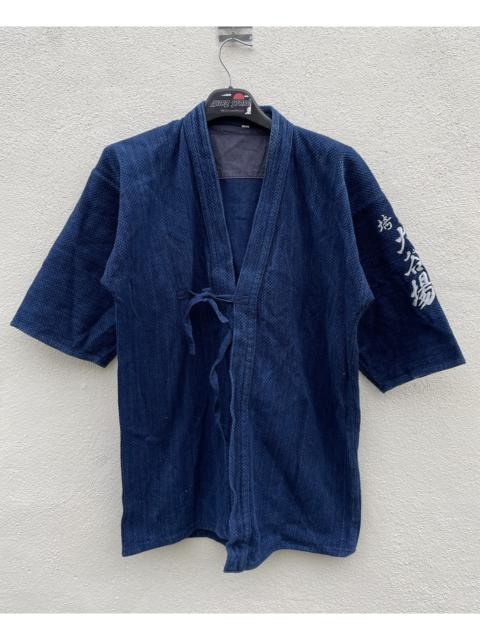 Other Designers Indigo - Kimono Indigo Sashiko Samurai Jacket