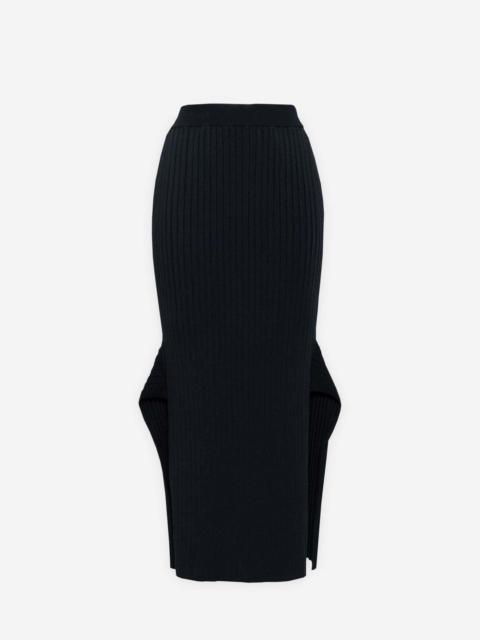 Stella McCartney RIBBED FLARED SKIRT