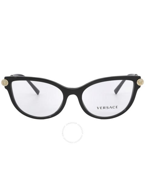 Versace Demo Cat Eye Ladies Eyeglasses VE3270Q GB1 54