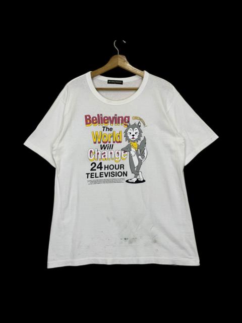 Other Designers Japanese Brand - 24 Hour Television Big Logo Shortsleeve Tee