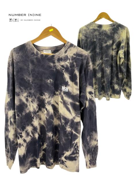 Vintage Number Nine Small Logo Acids wash longsleeve t shirt