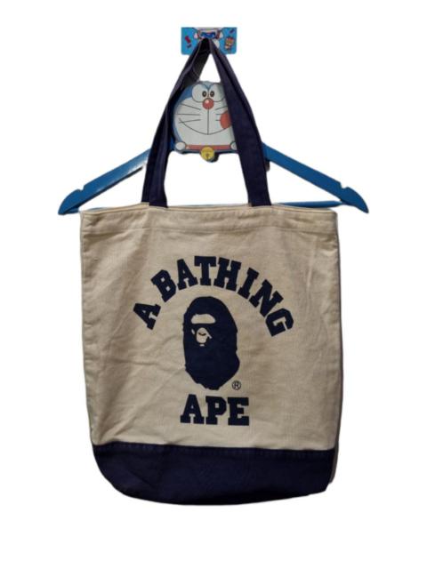 A BATHING APE® BAPE Head Tote Bag kaws burbarry