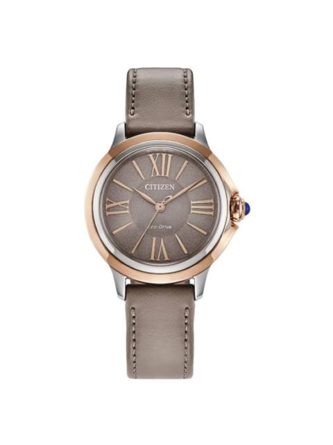 Other Designers Citizen L Ceci Eco-Drive Taupe Dial Ladies Watch EM1166-01Z