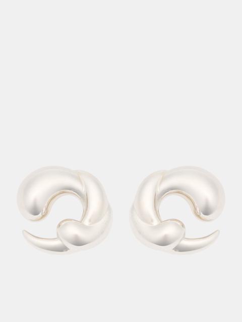 ALEKSANDRE AKHALKATSISHVILI Large Serpent Hoops