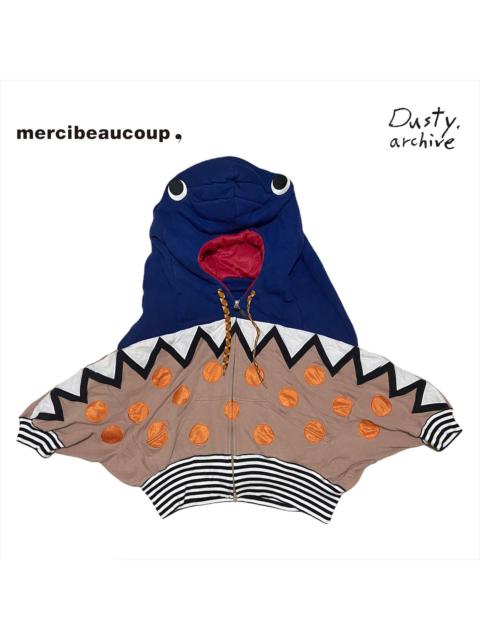 Other Designers zOthers - Mercibeaucoup runway shark hoodie 1