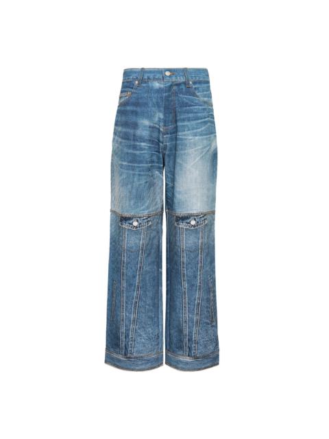 Andersson Bell Unisex Custom-Like Printed Denim