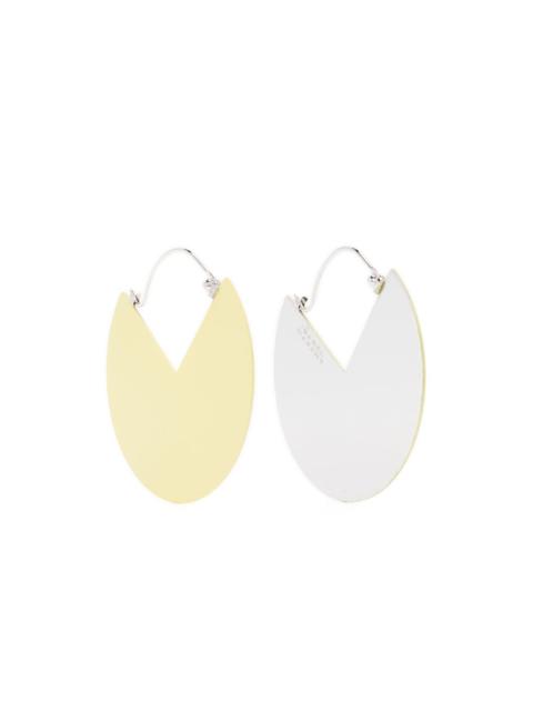 Isabel Marant 90Âº two-tone earrings