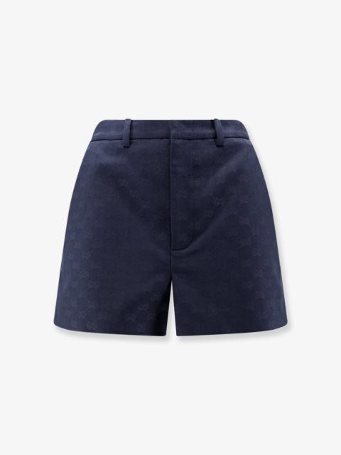 GUCCI Gucci Gg Cotton Blend Shorts