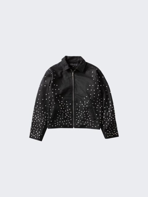 WHO DECIDES WAR Studded Star Trucker Coal