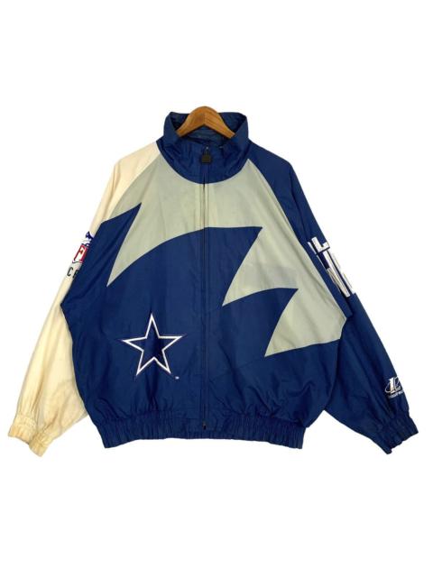 Other Designers Vintage - Vtg NFL Authentic Pro Line Dallas Cowboys Windbreaker Jacket