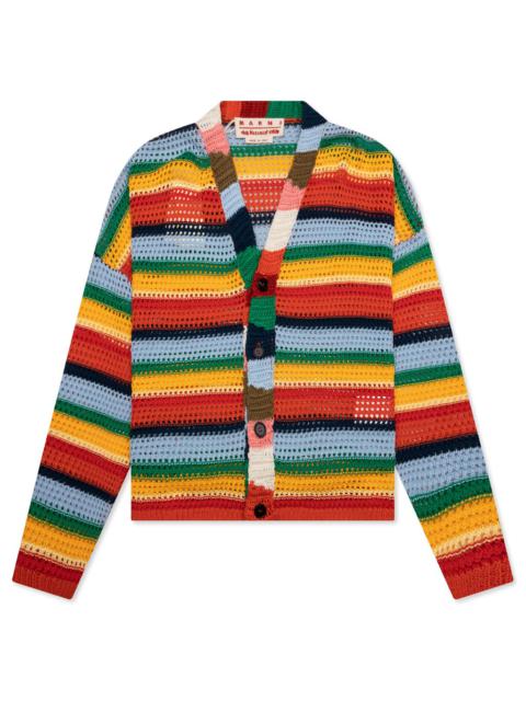 Marni MARNI X NO VACANCY INN CARDIGAN - MULTICOLOR