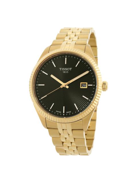Other Designers Tissot T-Classic Quartz Black Dial Men's Watch T1564103305100