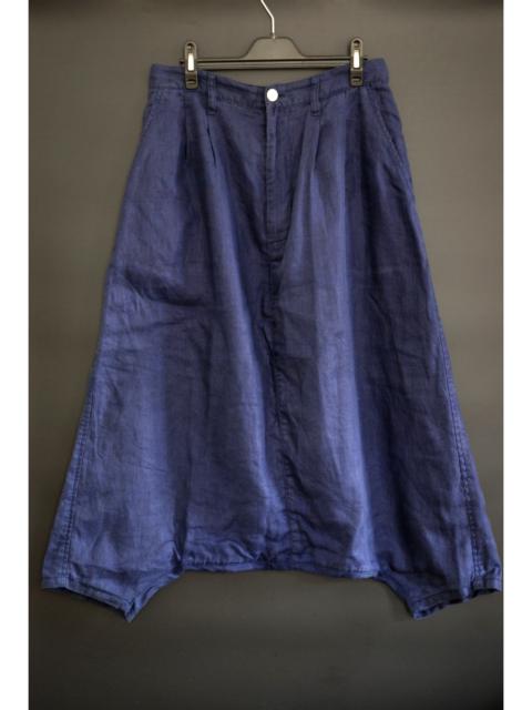 Other Designers Junya Watanabe - cropped drop crotch linen pants