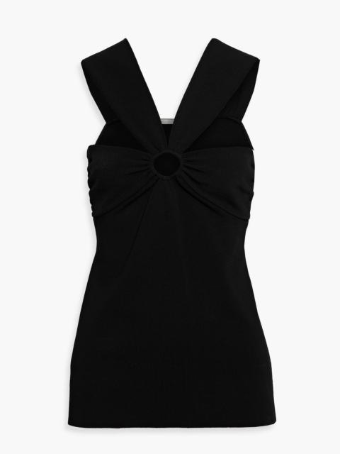 Stella McCartney Cutout stretch-knit top