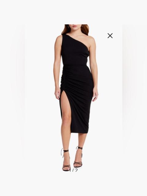 Other Designers Katie May - NWT Katie‎ May New Age Ruched One
Shoulder Body-Con Cocktail Dress Sz S $215