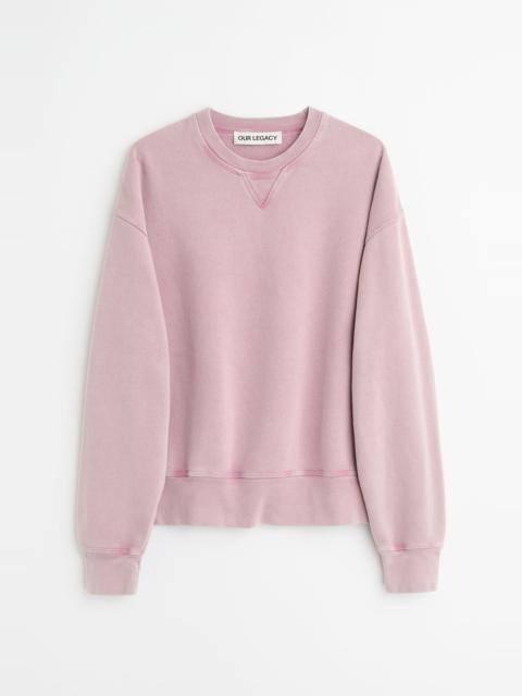 Our Legacy Base Sweat Gentlemens Pink Star Fleece
