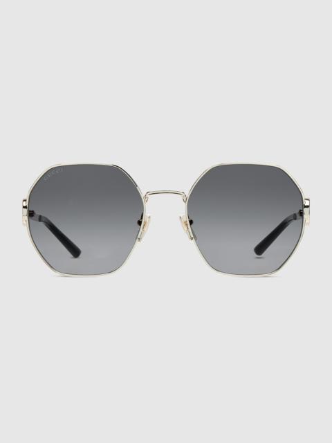 GUCCI Oval frame sunglasses