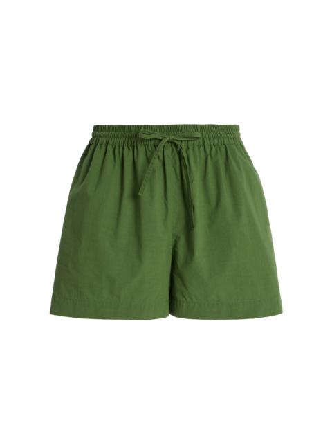 MATTEAU Relaxed Organic Cotton Shorts green