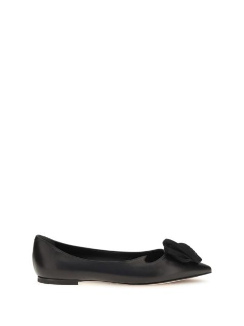 Roger Vivier Roger Vivier Women Suede Rose Vivier Ballerinas