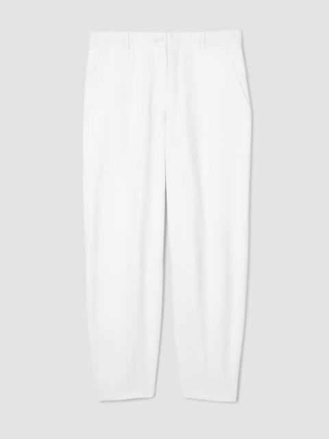 EILEEN FISHER Garment-Dyed Utility Cotton Arch Pant