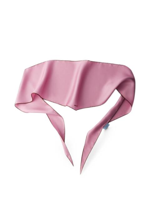 Prada Prada Women Printed Twill Foulard