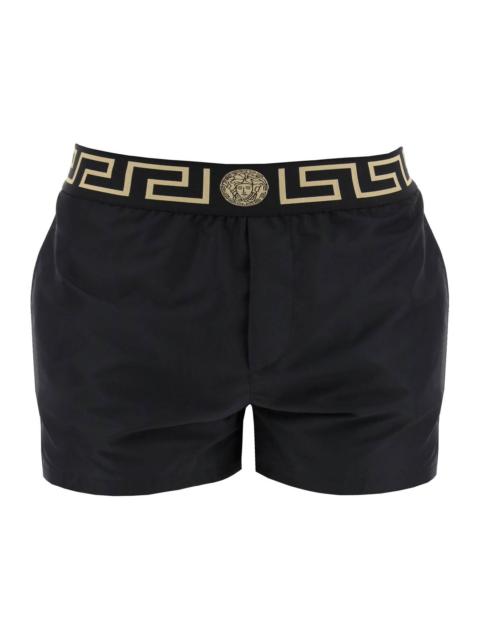Versace Greek Sea Bermuda Shorts For