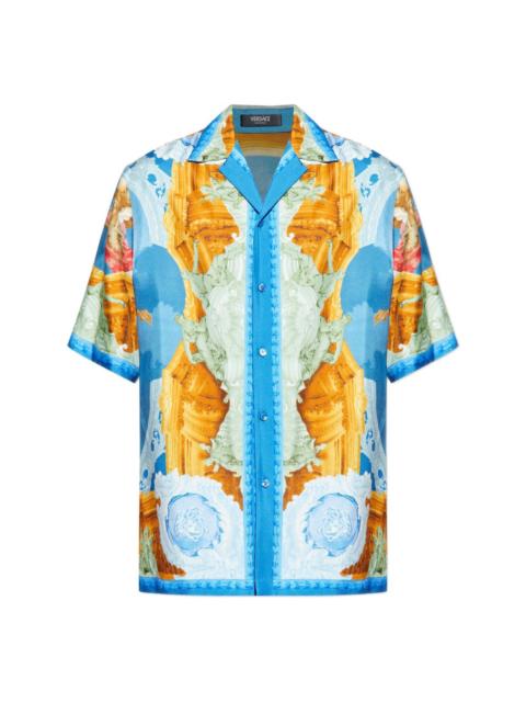 VERSACE GALLERY SHORT-SLEEVE SHIRT