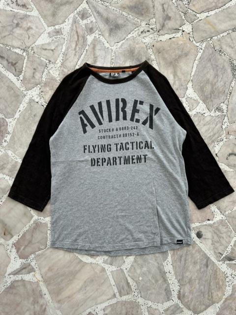 Other Designers Vintage avirex raglan military gray tee