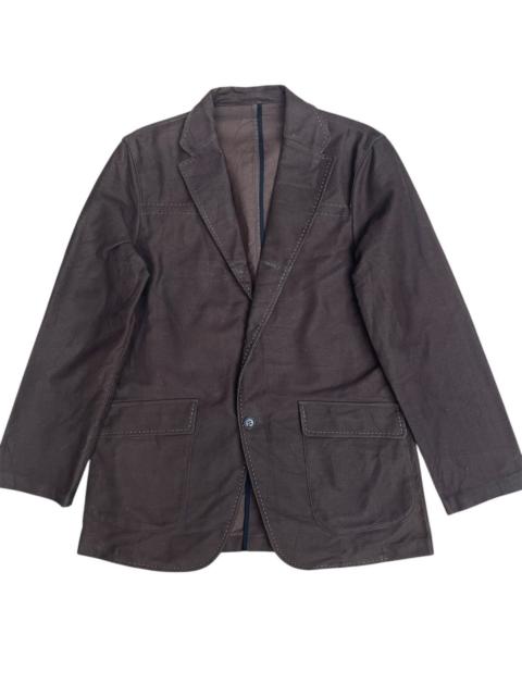 Other Designers Takeo Kikuchi Brown Blazer Jacket – Japanese Tailoring