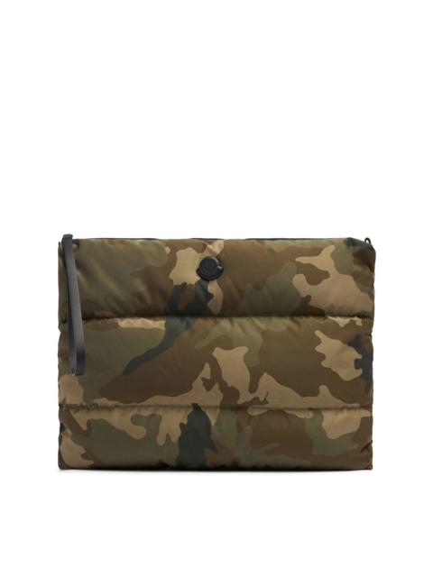 Moncler MONCLER Caradoc Camouflage Clutch Bag New