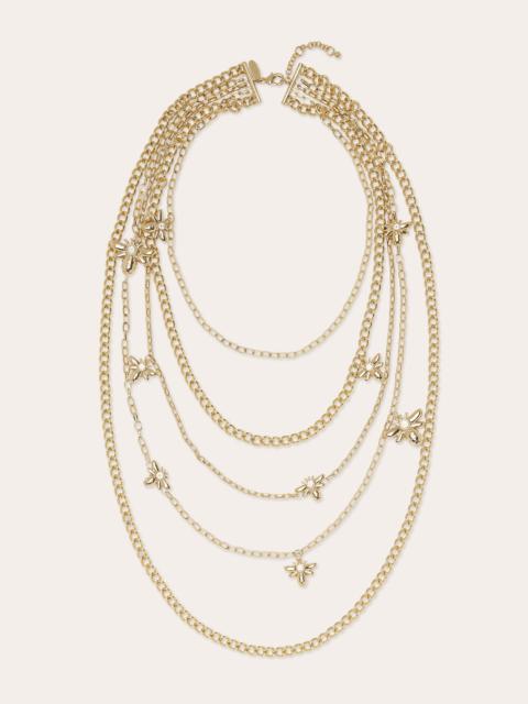 RAMY BROOK Angie Layered Bee Necklace