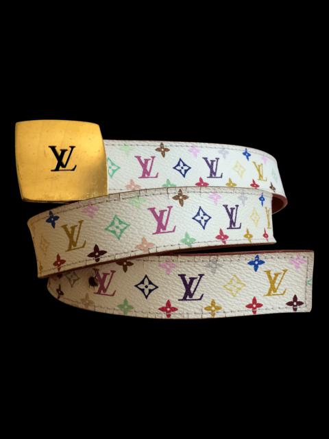 Louis Vuitton S/S 2003 Louis Murakami Multicolor Monogram Belt