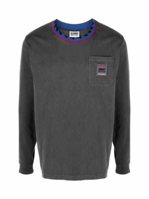 BILLIONAIRE BOYS CLUB COTTON CONTRASTING-COLLAR SWEATSHIRT