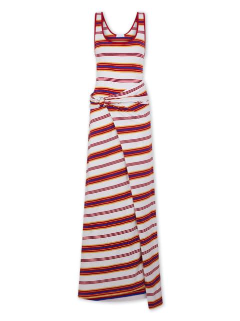 rabanne Stripe Robe Dress