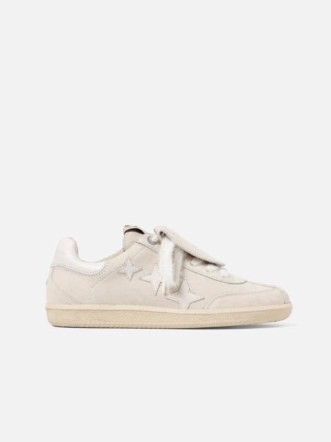 DUKE + DEXTER Plus Duke Off-White Suede Sneaker - Women's