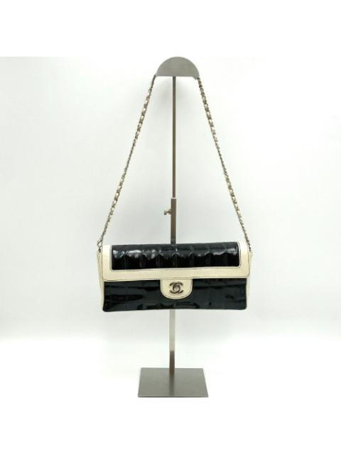Chanel No.6 Patent Choco Bar Shoulder Bag