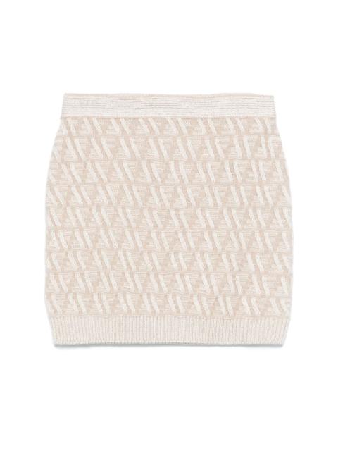 FENDI Fendi Neutrals Skirts - Fitted Skirts Women