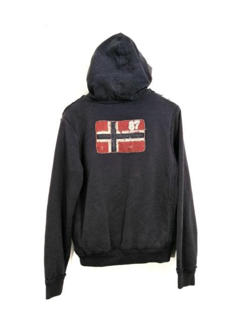 Other Designers Napapijri Hoodies Sweater Big Logo Design