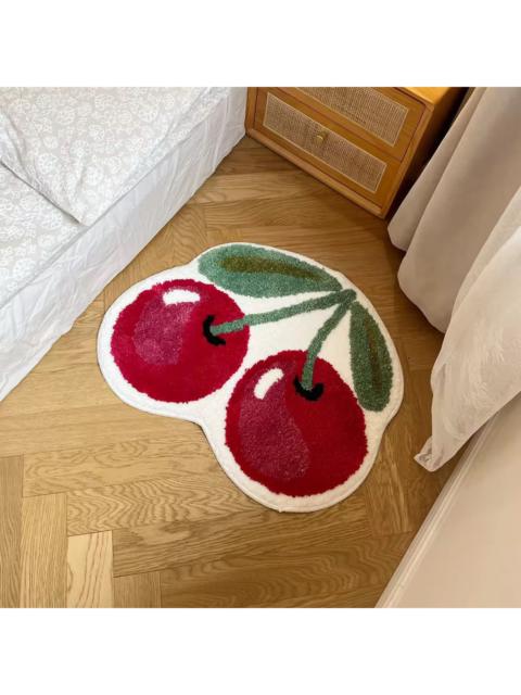 Custom - Cute Cherry Shape Soft Rug