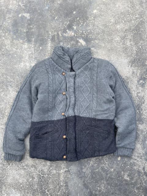Other Designers Japanese Brand - Here’s Japan Knitted Warmer Jacket